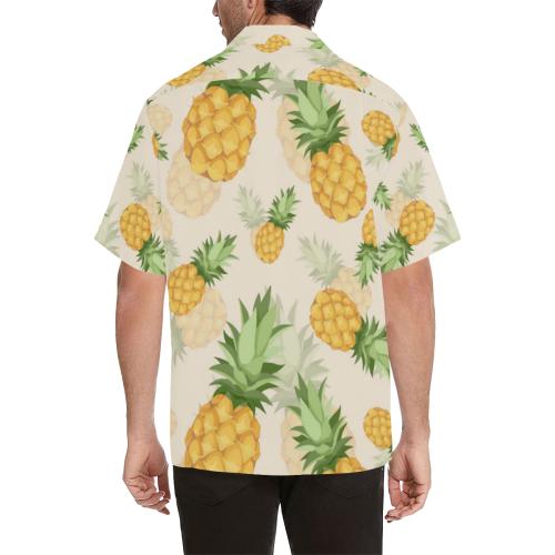 Vintage Pineapple Tropical Men Hawaiian Shirt