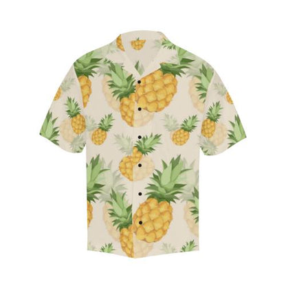 Vintage Pineapple Tropical Men Hawaiian Shirt