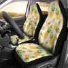Vintage Pineapple Tropical Universal Fit Car Seat Covers