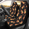 Violin Pattern Print Design 04 Car Seat Covers (Set of 2)-JORJUNE.COM