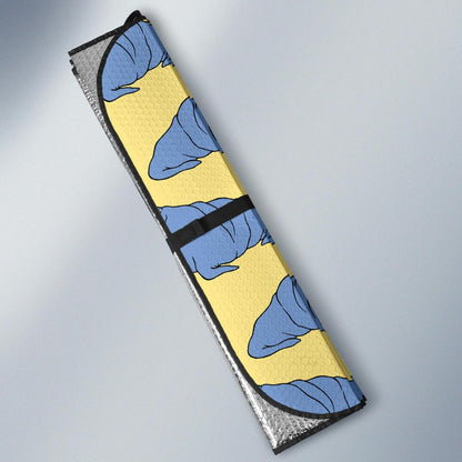 Walrus Pattern Print Design 02 Car Sun Shades-JORJUNE.COM