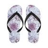 Water Lily Pattern Print Design WL01 Flip Flops-JorJune