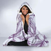 Water Lily Pattern Print Design WL01 Hooded Blanket-JORJUNE.COM