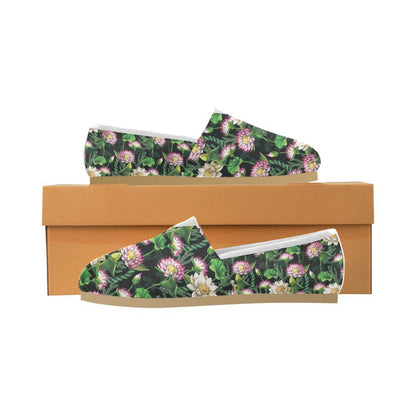Water Lily Pattern Print Design WL010 Women Casual Shoes-JorJune.com