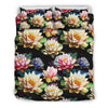 Water Lily Pattern Print Design WL02 Bedding Set