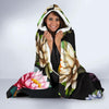 Water Lily Pattern Print Design WL02 Hooded Blanket-JORJUNE.COM