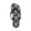 Water Lily Pattern Print Design WL03 Flip Flops-JorJune