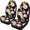 Water Lily Pattern Print Design WL06 Universal Fit Car Seat Covers-JorJune