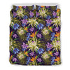 Water Lily Pattern Print Design WL08 Duvet Cover Bedding Set-JORJUNE.COM