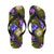 Water Lily Pattern Print Design WL08 Flip Flops-JorJune