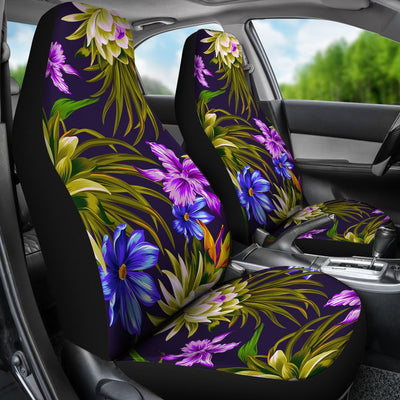 Water Lily Pattern Print Design WL08 Universal Fit Car Seat Covers-JorJune