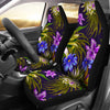 Water Lily Pattern Print Design WL08 Universal Fit Car Seat Covers-JorJune