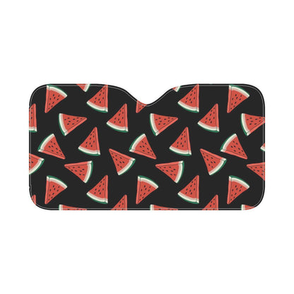 Watermelon Pattern Print Design WM01 Car Sun Shade-JorJune