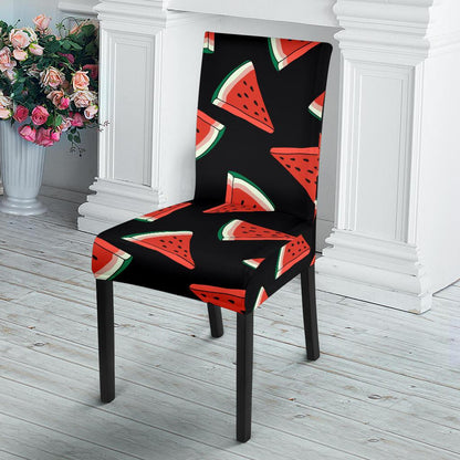 Watermelon Pattern Print Design WM01 Dining Chair Slipcover-JORJUNE.COM