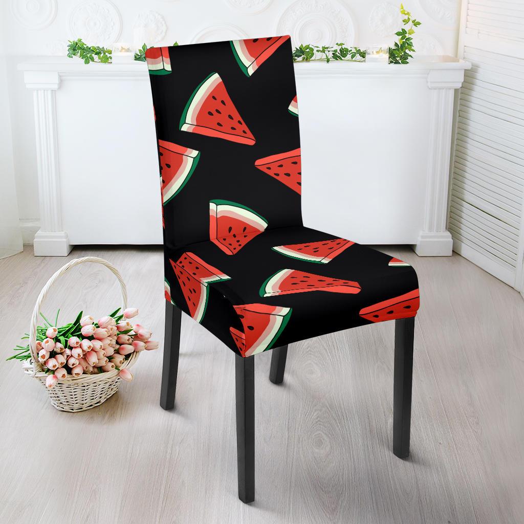 Watermelon Pattern Print Design WM01 Dining Chair Slipcover-JORJUNE.COM
