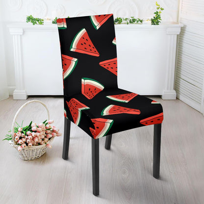 Watermelon Pattern Print Design WM01 Dining Chair Slipcover-JORJUNE.COM