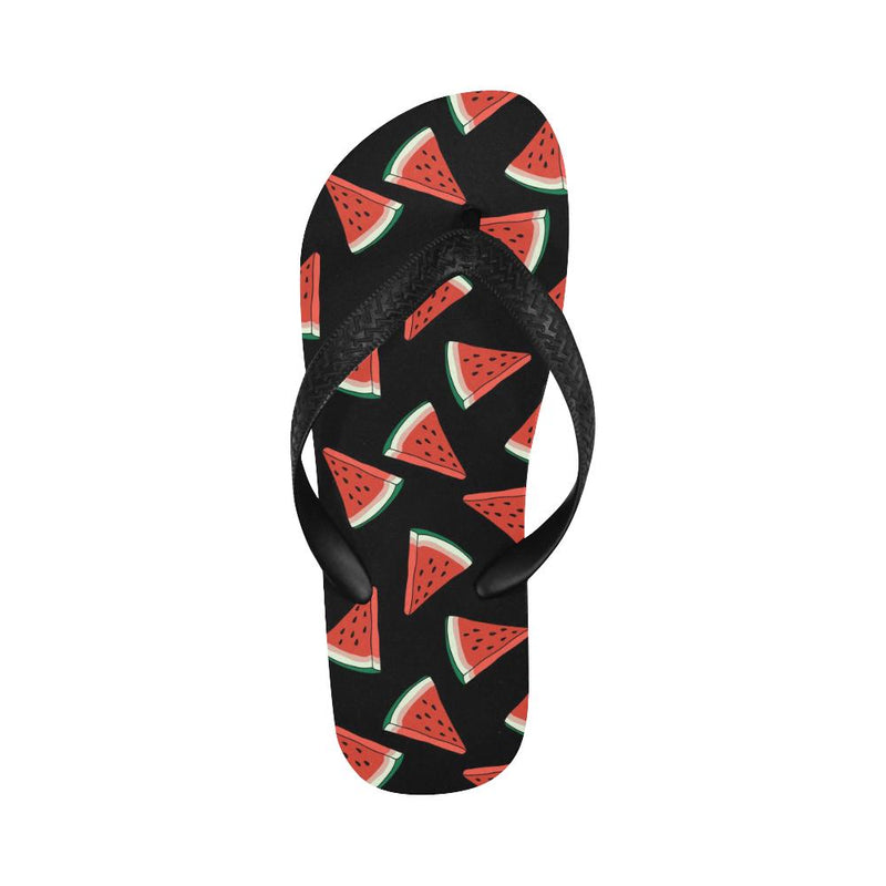 Watermelon Pattern Print Design WM01 Flip Flops-JorJune