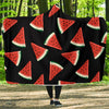 Watermelon Pattern Print Design WM01 Hooded Blanket-JORJUNE.COM