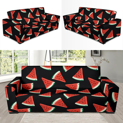 Watermelon Pattern Print Design WM01 Sofa Slipcover-JORJUNE.COM