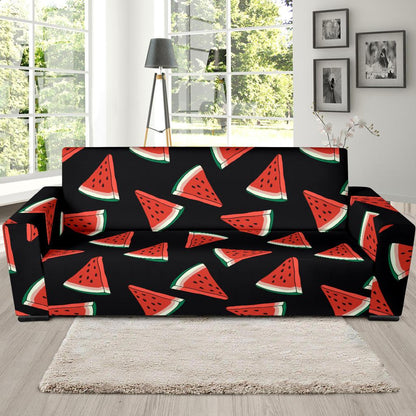 Watermelon Pattern Print Design WM01 Sofa Slipcover-JORJUNE.COM