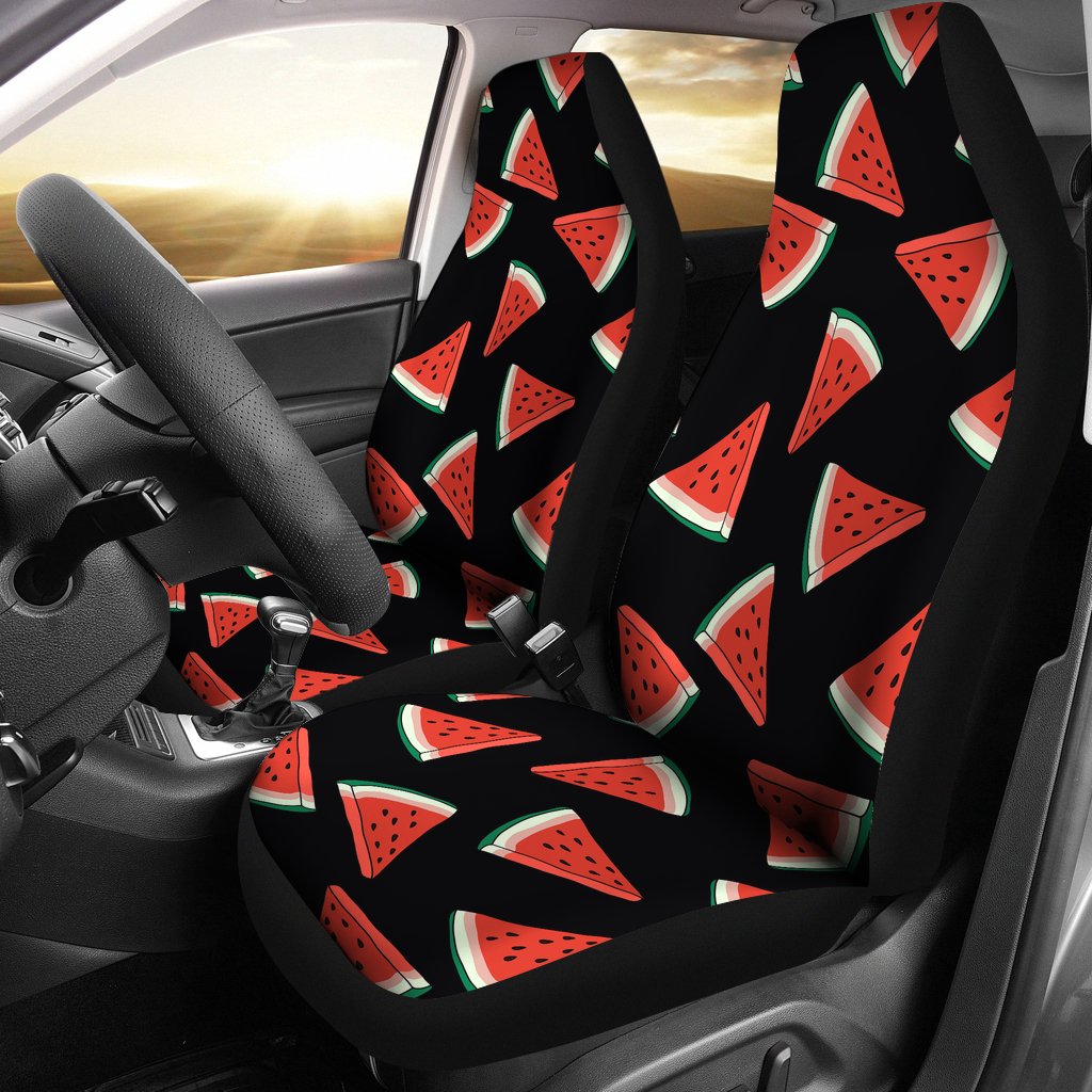 Watermelon Pattern Print Design WM01 Universal Fit Car Seat Covers-JorJune