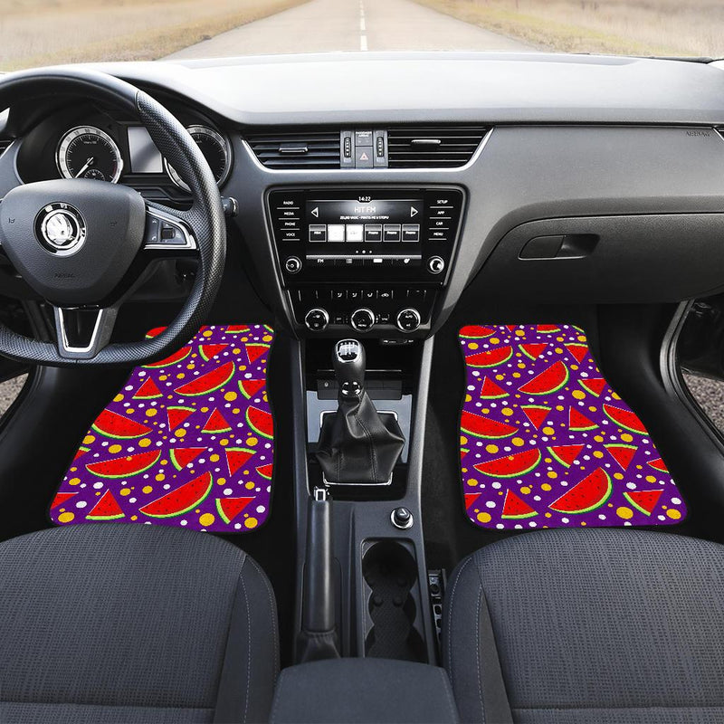 Watermelon Pattern Print Design WM010 Car Floor Mats-JORJUNE.COM