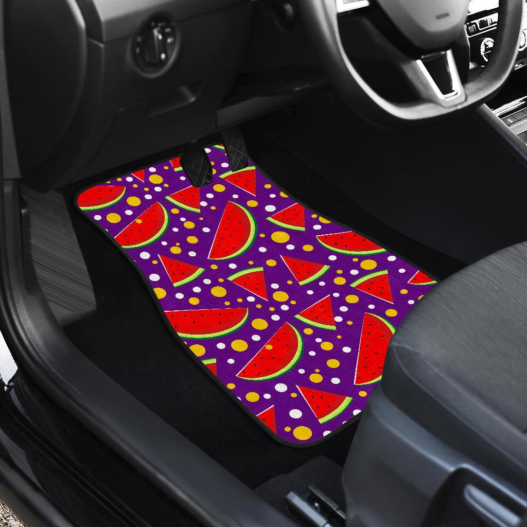 Watermelon Pattern Print Design WM010 Car Floor Mats-JORJUNE.COM