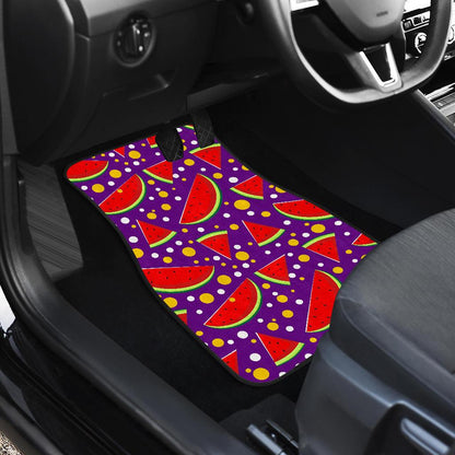 Watermelon Pattern Print Design WM010 Car Floor Mats-JORJUNE.COM
