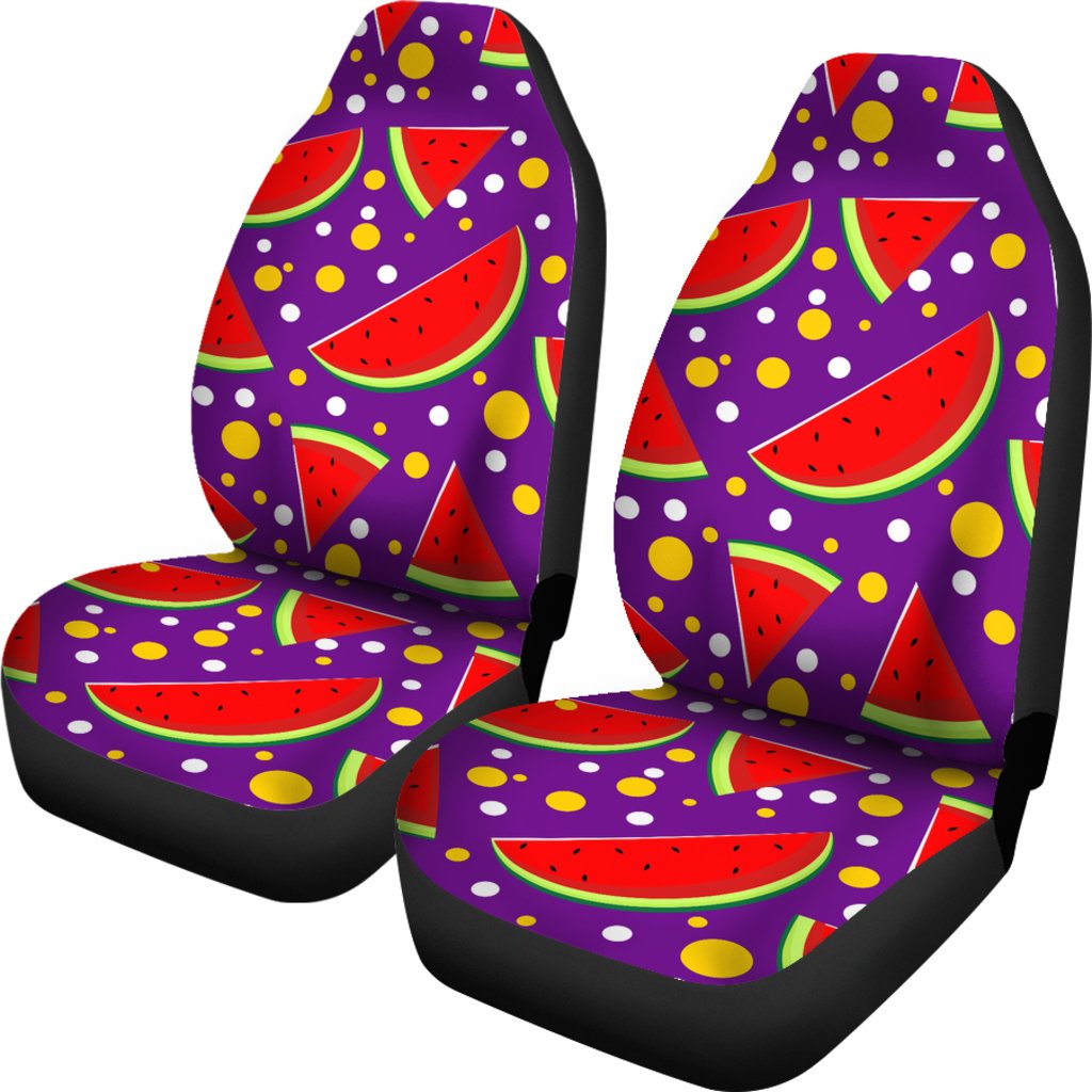 Watermelon Pattern Print Design WM010 Universal Fit Car Seat Covers-JorJune
