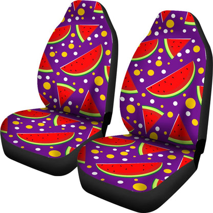 Watermelon Pattern Print Design WM010 Universal Fit Car Seat Covers-JorJune