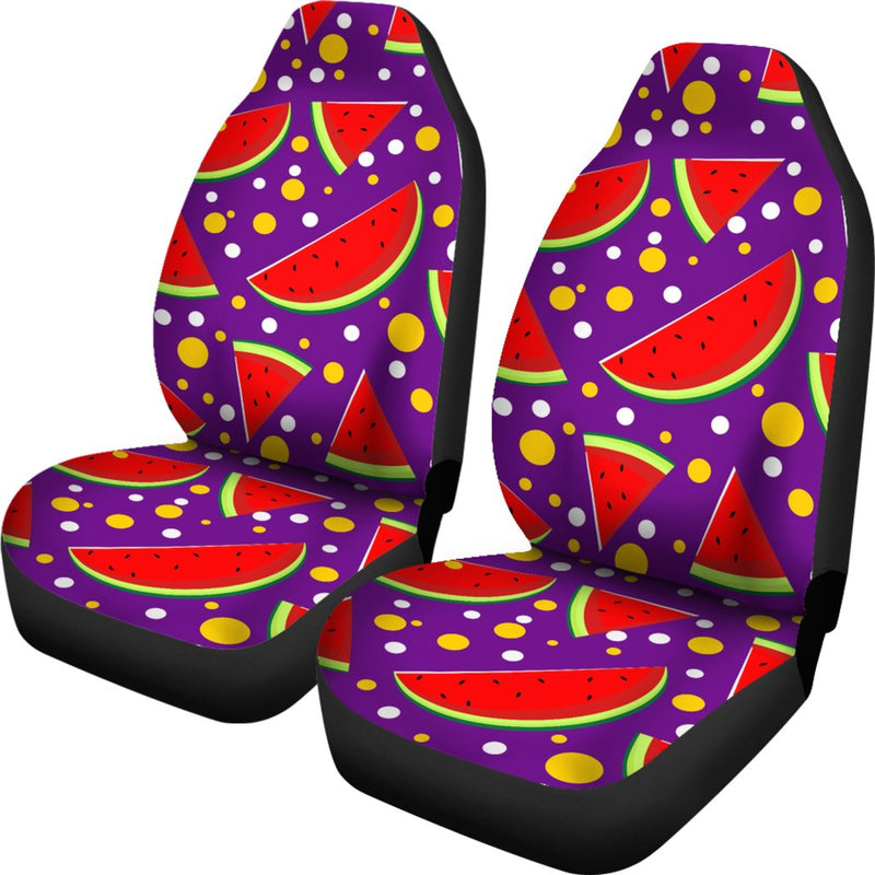 Watermelon Pattern Print Design WM010 Universal Fit Car Seat Covers-JorJune