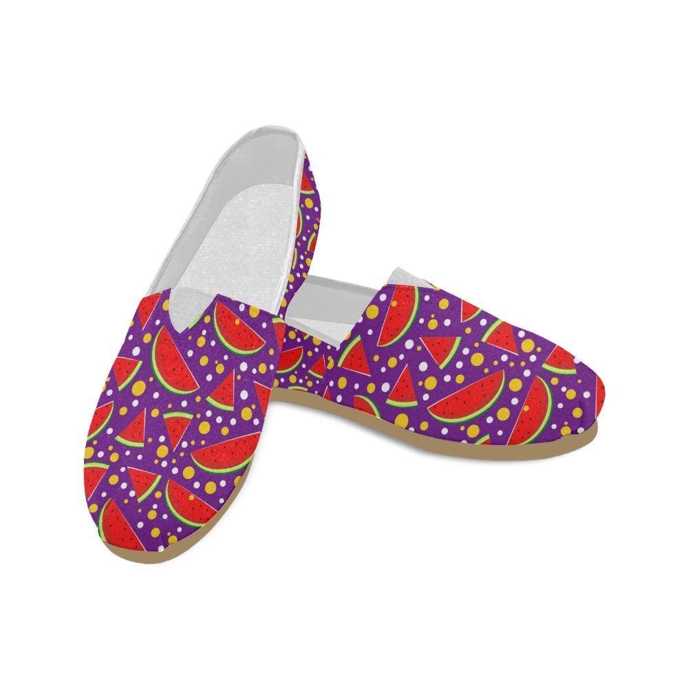 Watermelon Pattern Print Design WM010 Women Casual Shoes-JorJune.com