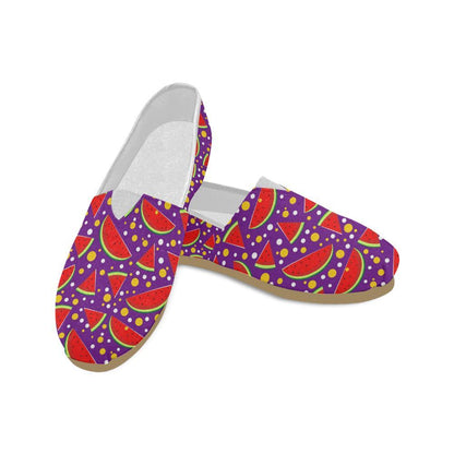 Watermelon Pattern Print Design WM010 Women Casual Shoes-JorJune.com