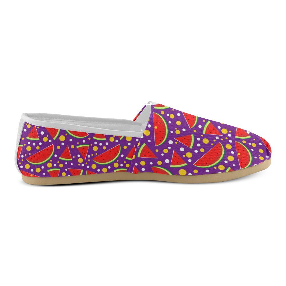 Watermelon Pattern Print Design WM010 Women Casual Shoes-JorJune.com