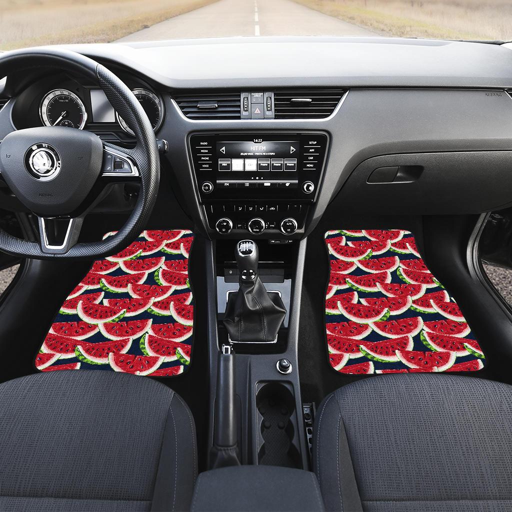 Watermelon Pattern Print Design WM011 Car Floor Mats-JORJUNE.COM