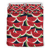 Watermelon Pattern Print Design WM011 Duvet Cover Bedding Set-JORJUNE.COM
