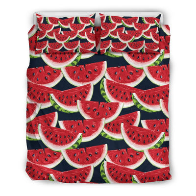 Watermelon Pattern Print Design WM011 Duvet Cover Bedding Set-JORJUNE.COM