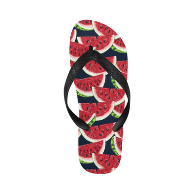 Watermelon Pattern Print Design WM011 Flip Flops-JorJune