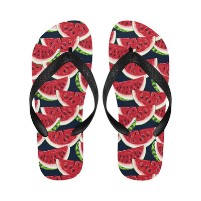 Watermelon Pattern Print Design WM011 Flip Flops-JorJune