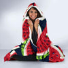 Watermelon Pattern Print Design WM011 Hooded Blanket-JORJUNE.COM