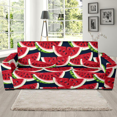 Watermelon Pattern Print Design WM011 Sofa Slipcover-JORJUNE.COM