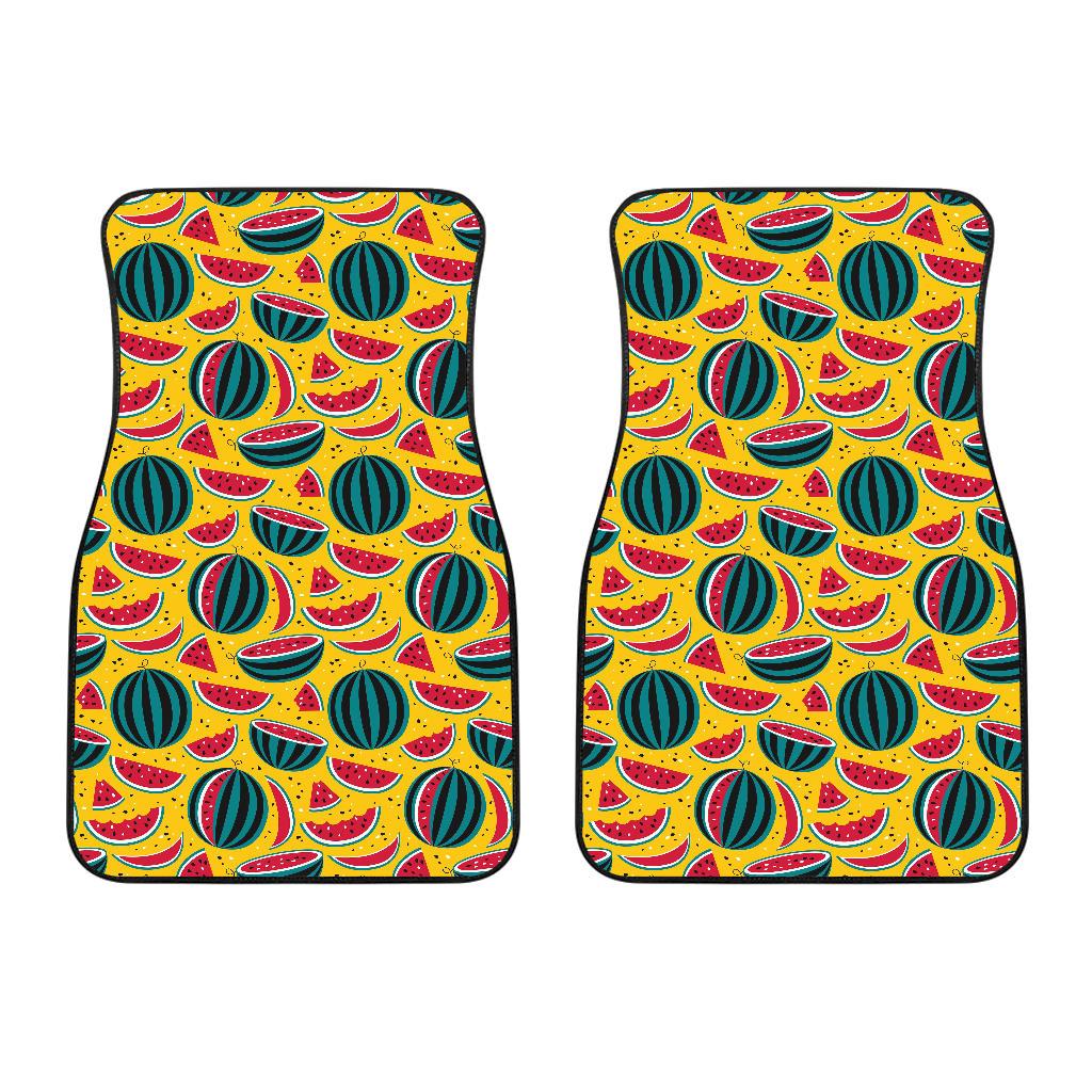 Watermelon Pattern Print Design WM02 Car Floor Mats-JORJUNE.COM