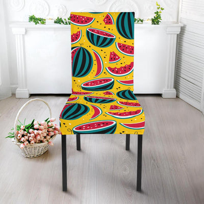 Watermelon Pattern Print Design WM02 Dining Chair Slipcover-JORJUNE.COM