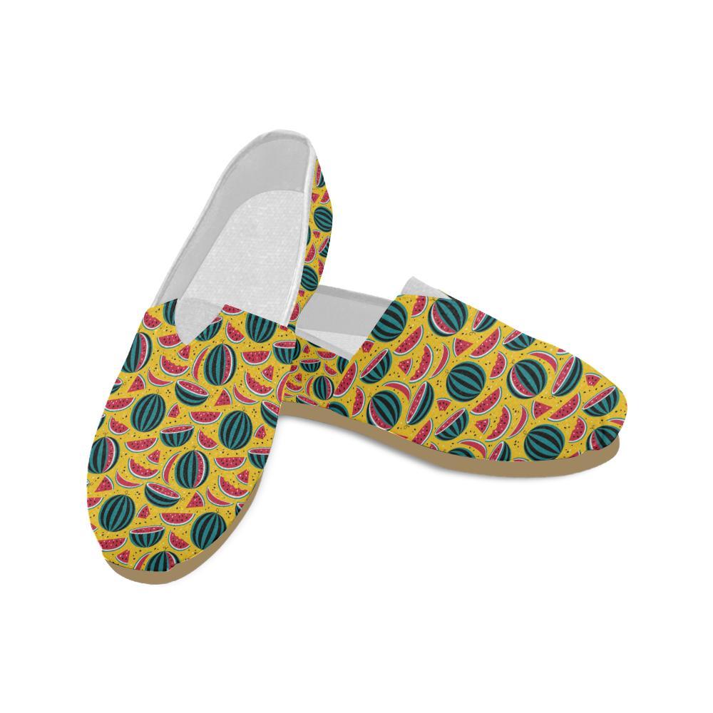 Watermelon Pattern Print Design WM02 Women Casual Shoes-JorJune.com