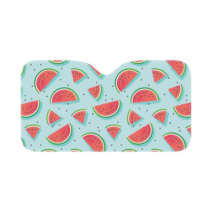 Watermelon Pattern Print Design WM03 Car Sun Shade-JorJune