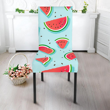 Watermelon Pattern Print Design WM03 Dining Chair Slipcover-JORJUNE.COM