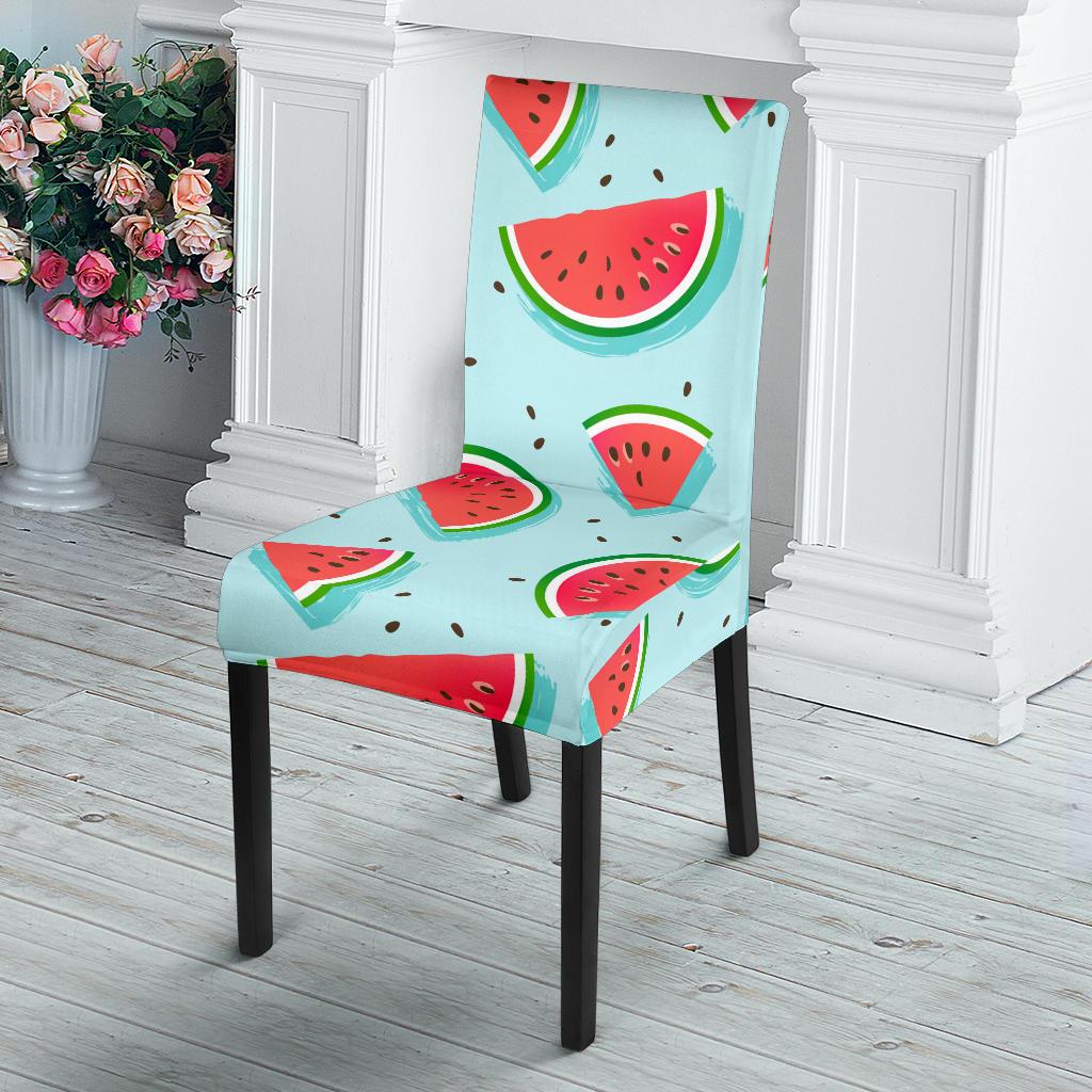 Watermelon Pattern Print Design WM03 Dining Chair Slipcover-JORJUNE.COM