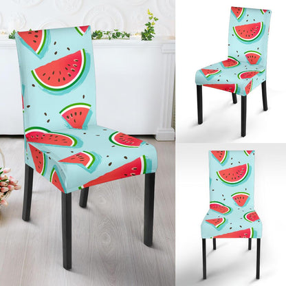Watermelon Pattern Print Design WM03 Dining Chair Slipcover-JORJUNE.COM