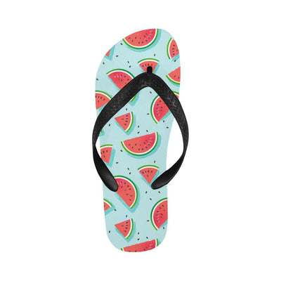 Watermelon Pattern Print Design WM03 Flip Flops-JorJune