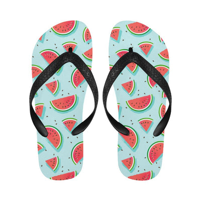 Watermelon Pattern Print Design WM03 Flip Flops-JorJune